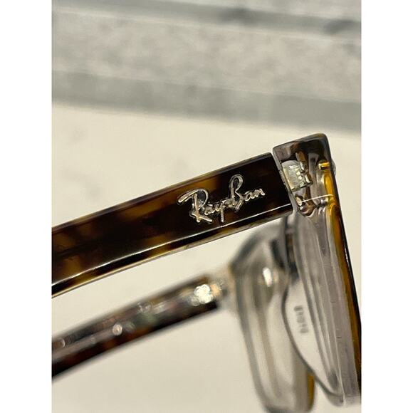 Ray-Ban Unisex Tortoise Eyeglasses RB 5286 5082 51-18 135 *FRAMES ONLY* - Picture 6 of 6